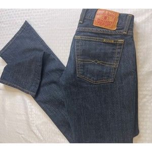 Women’s Lucky Brand Low Rise Button Fly Jean Size 2/26 Dark Wash Maddy Jean
